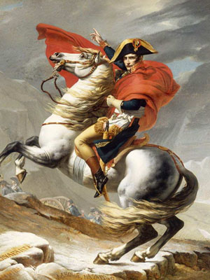 Napoleon překračuje Alpy